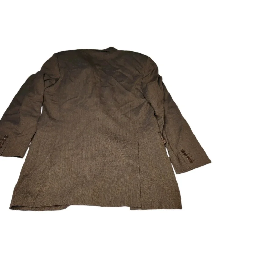 Canali Mens Blazer 42R 100% Wool Brown Sport Coat Italy Mitchell Jacket 52 IT